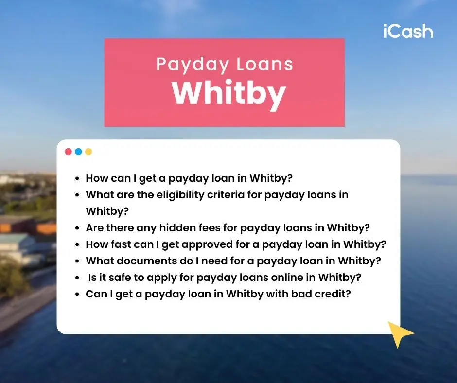 Payday loans Whitby Payday loans in Whitby