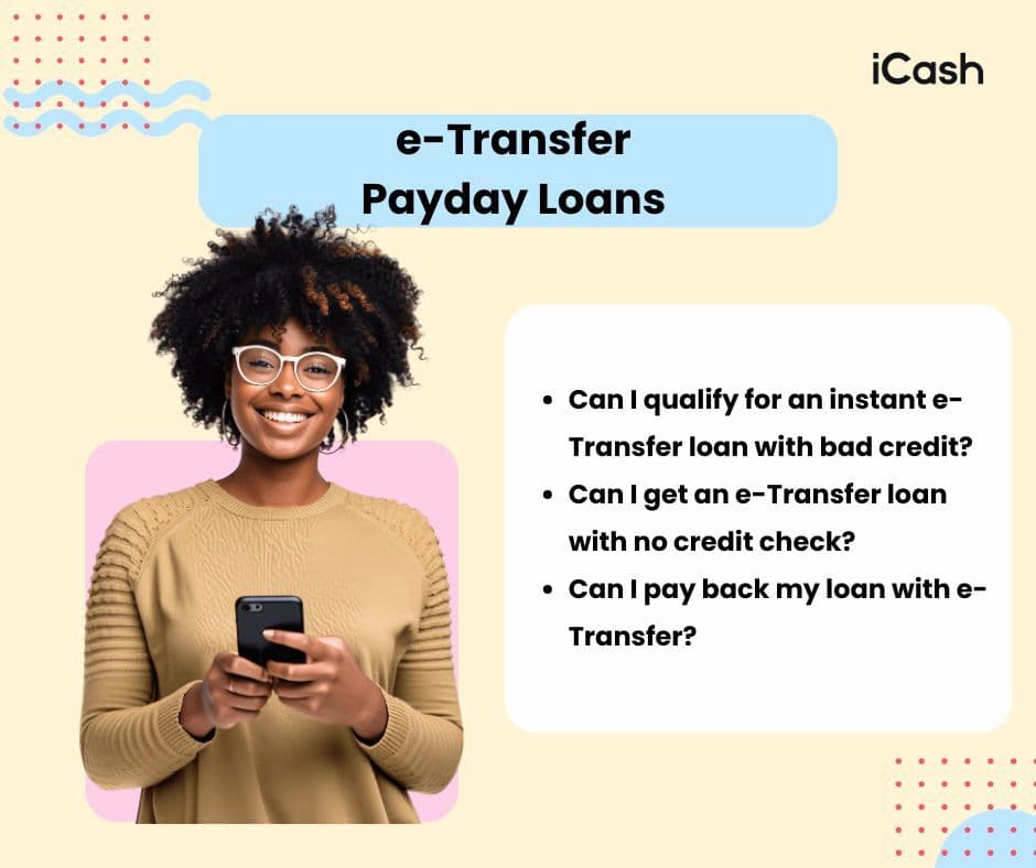 e-Transfer Payday Loans e-Transfer Payday Loans in Canada