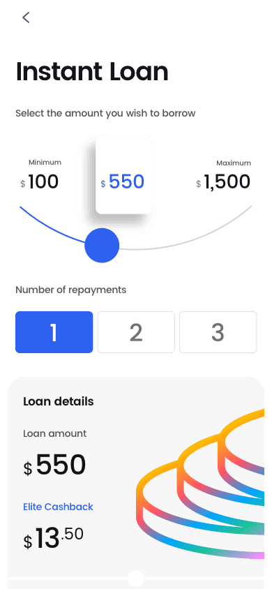 1. Apply online Sign up and apply online or on our app.