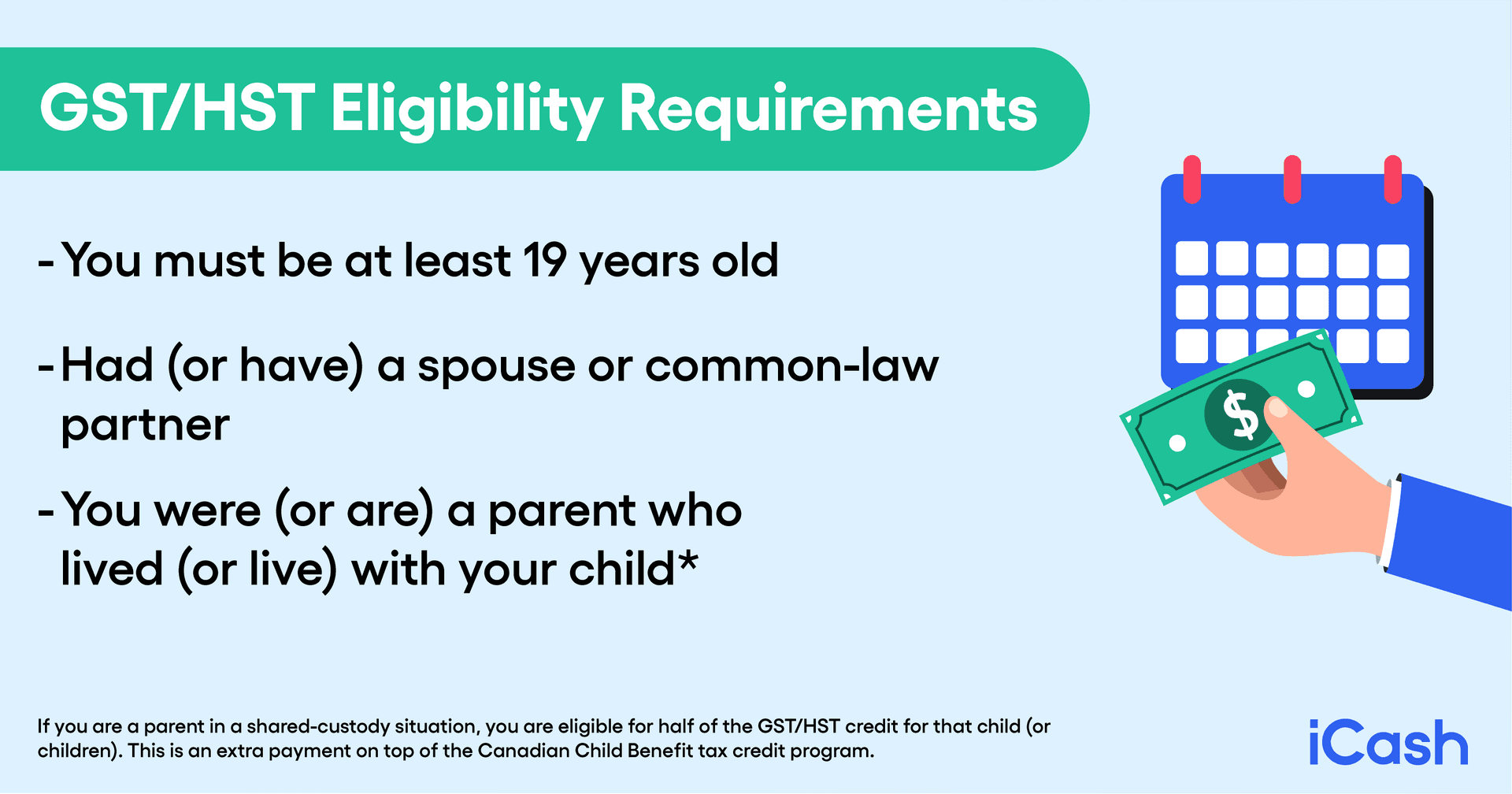 GST-HST Eligibility Requirements GST-HST Eligibility Requirements